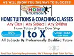 Home tution available for Cbse / Icse