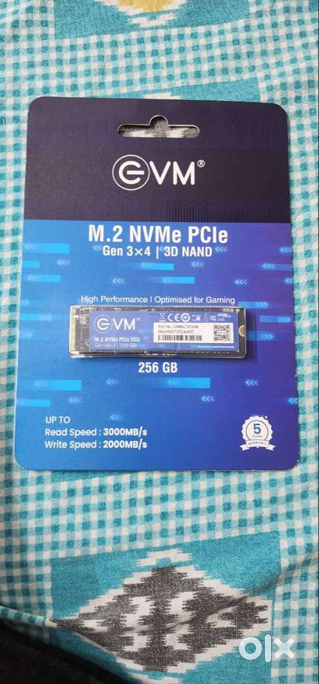 256 GB NVme SSD EVM New