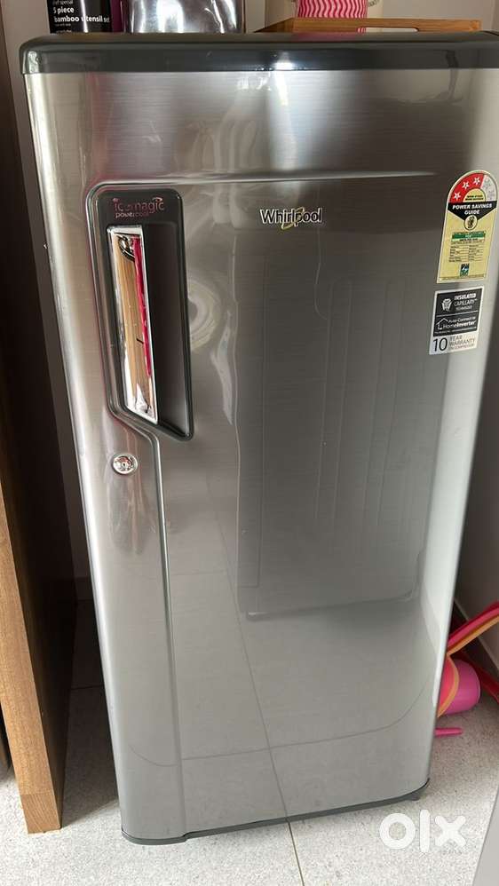Whirlpool ice magic power cool fridge