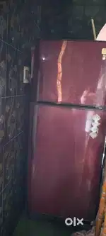 Godrej red color fridge