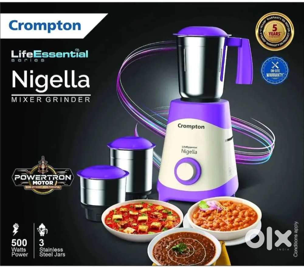 Crompton mixer grinder 500 W