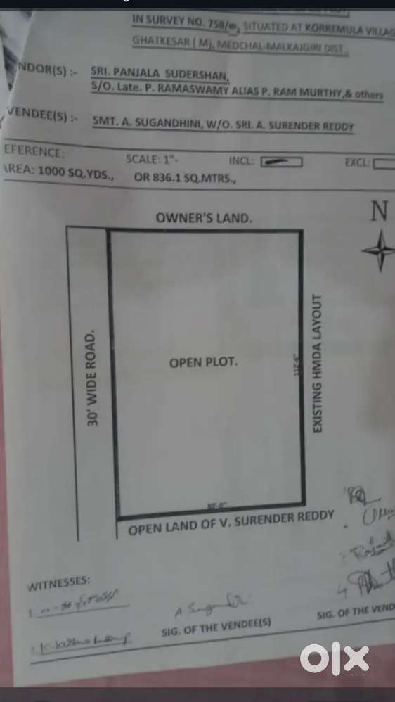 లీజుకు కోసం ఇవ్వబడును ల్యాండ్