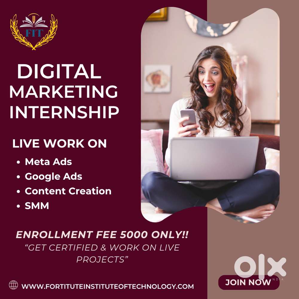 Digital Marketing Internship  Get Certified & Work on Live Projects