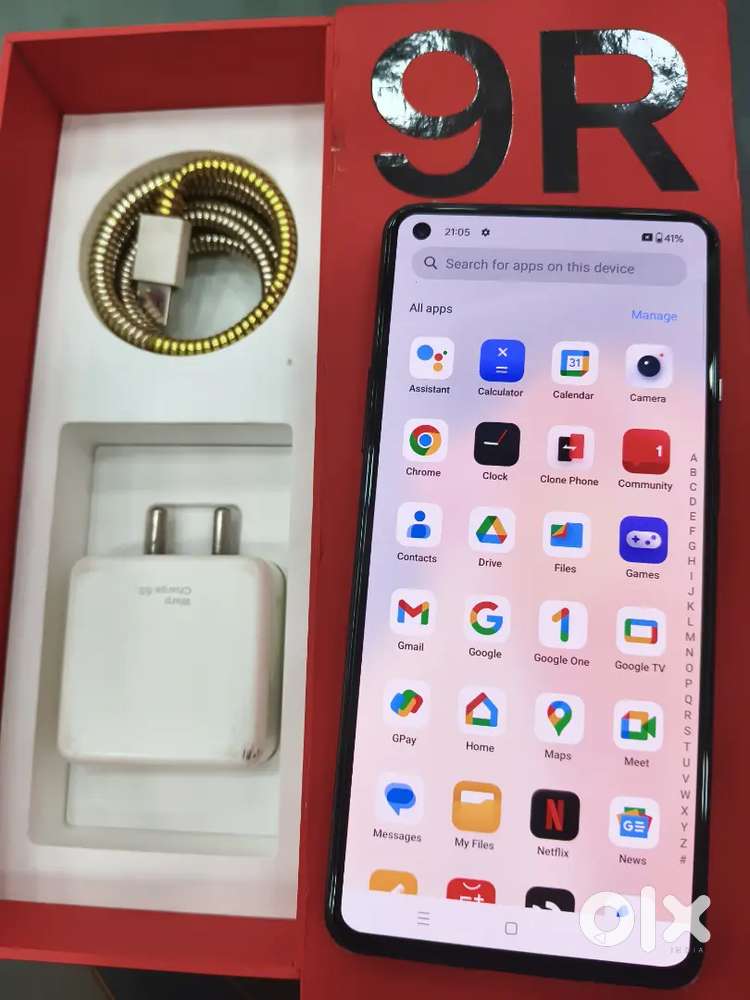 ONEPLUS 9R 12+12=24GB RAM 256GB MEMORY