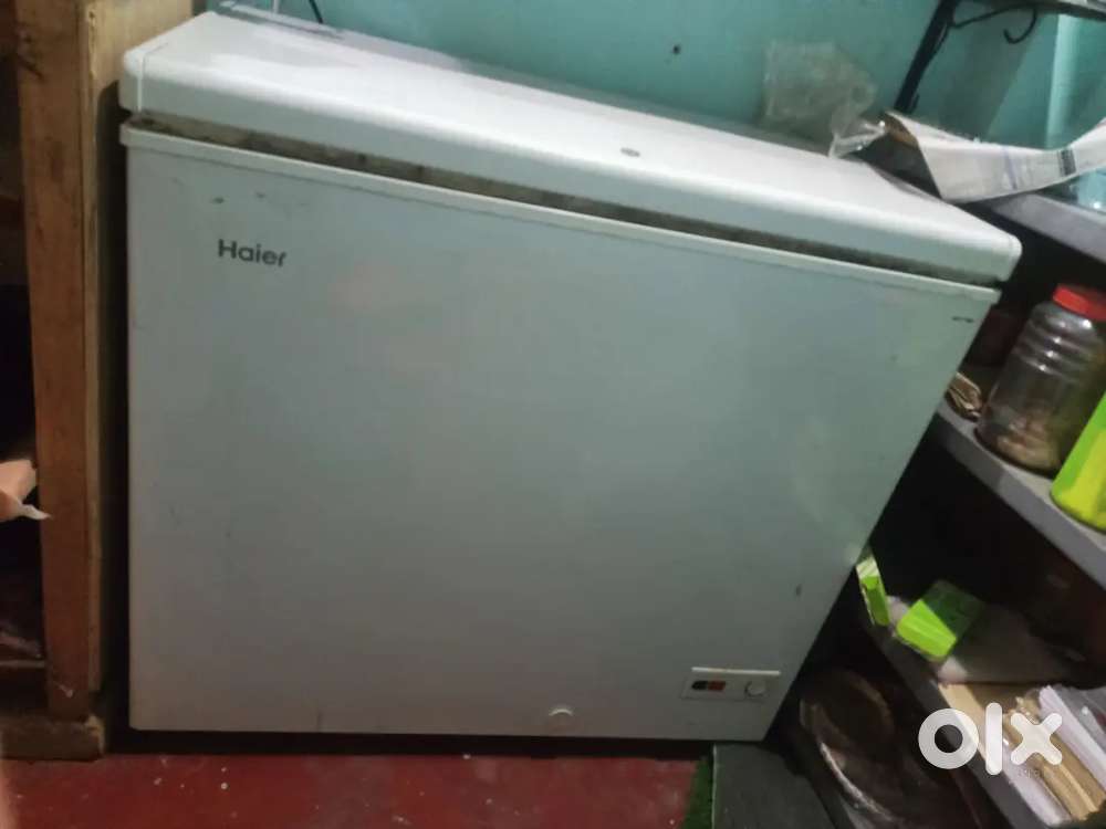 2 years old, Haier ice cream deep freezer. 230 ltr