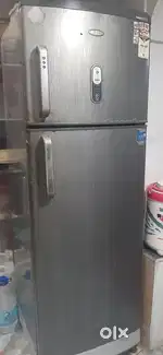 Whirlpool 280 lit double door fridge running condition