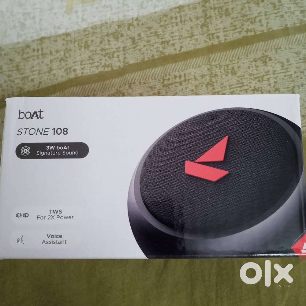 Brand New Sealed Boat Stone 108 Bluetooth Speaker  Unused  ₹1200