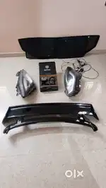 Headlight , fog light , spoiler