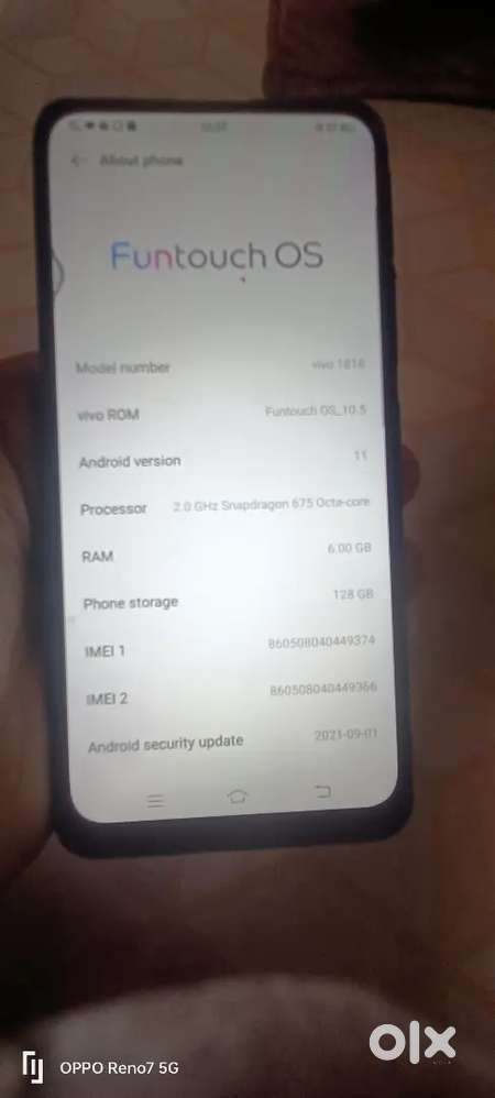 Vivo v15pro good condition