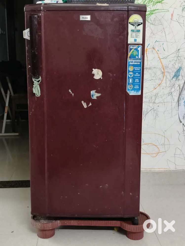 Haier single door fridge
