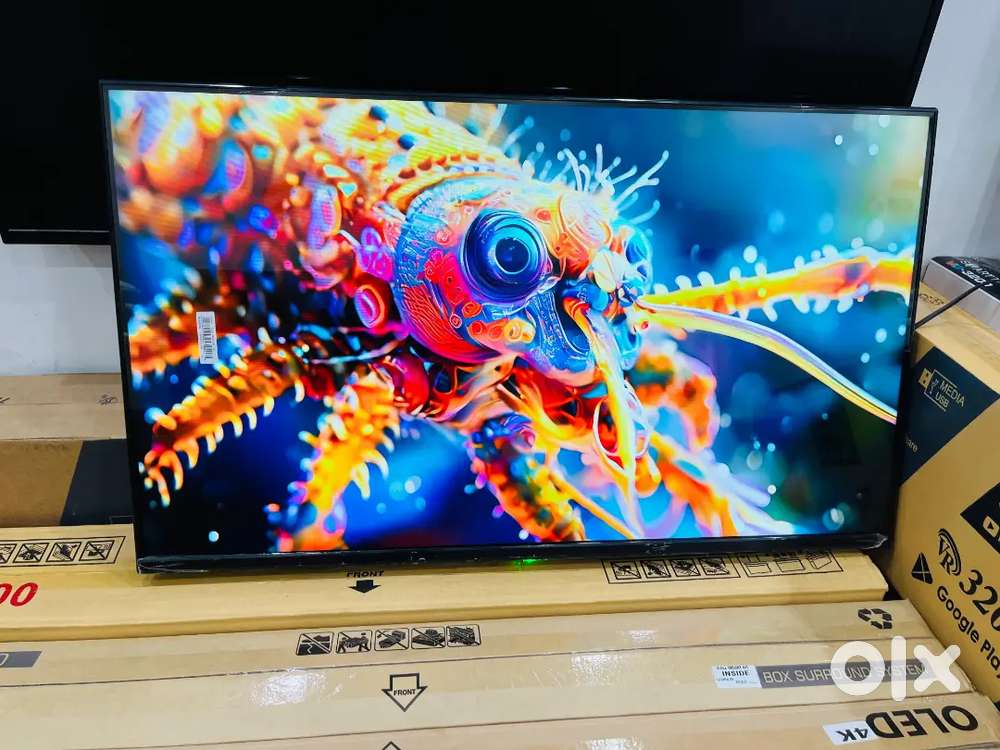 32inch brand new smart Android Google tv with 1 year full warranty