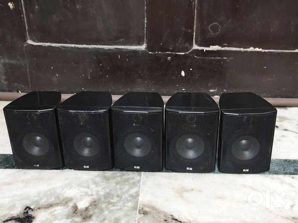 Elac 5 speaker 4.8 ohms 60 watts used any av receiver avr