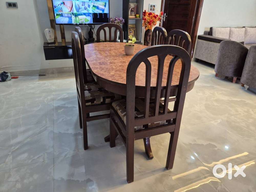 6-Chairs Dining Table Set