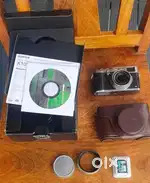 Fuji X100S Digital Camera + Leather Case +32gb Memory Card & Xtra Bat3