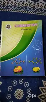 STD 12th Chemistry Maharashtra State Textbook.