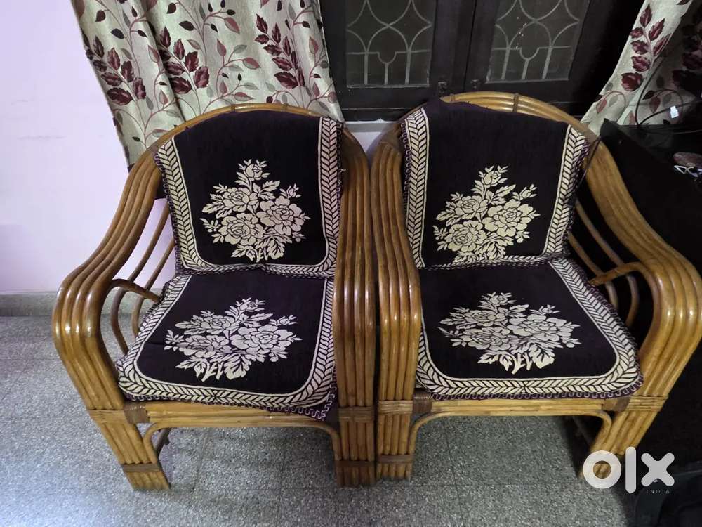 Bamboo sofa set