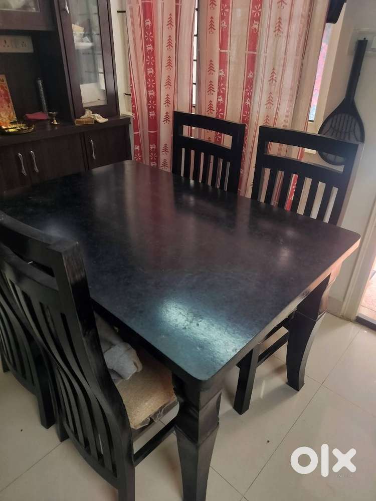 Dining table and chairs