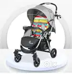 Strollers, baby toys and bather