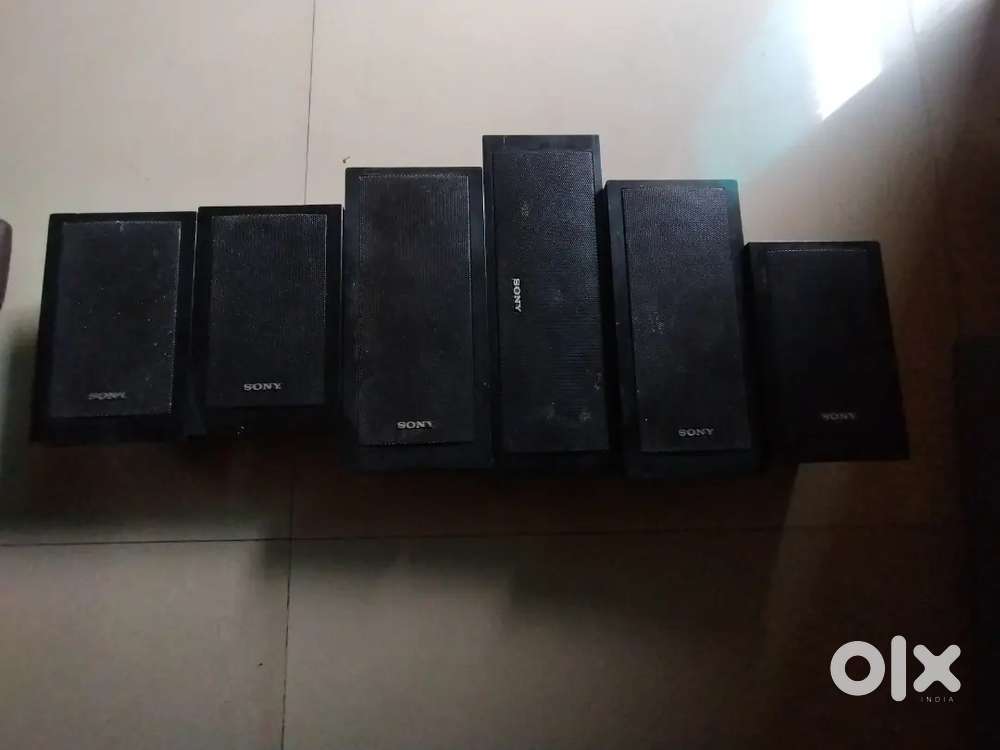 Sony 5.1 Home Theatre speaker Set (6 Speakers, SS-CT101 Series)