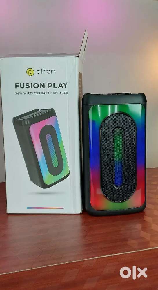 Ptron fusion play 34w party speaker unused product