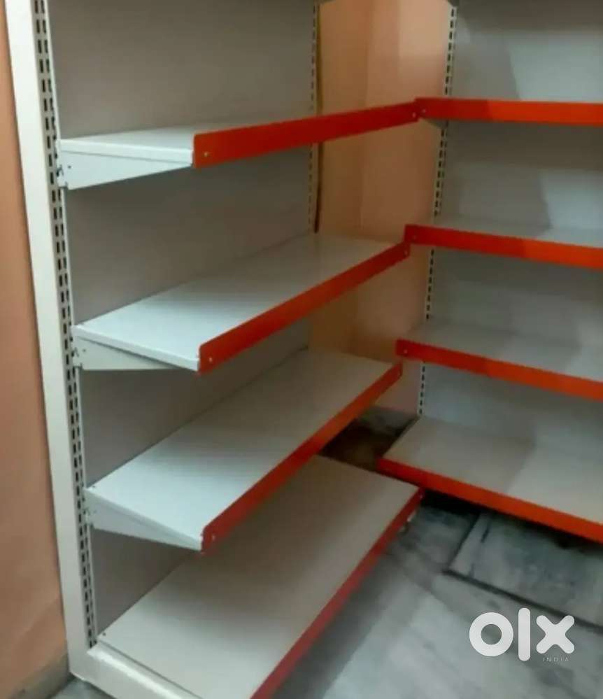 Shelves for shops and table