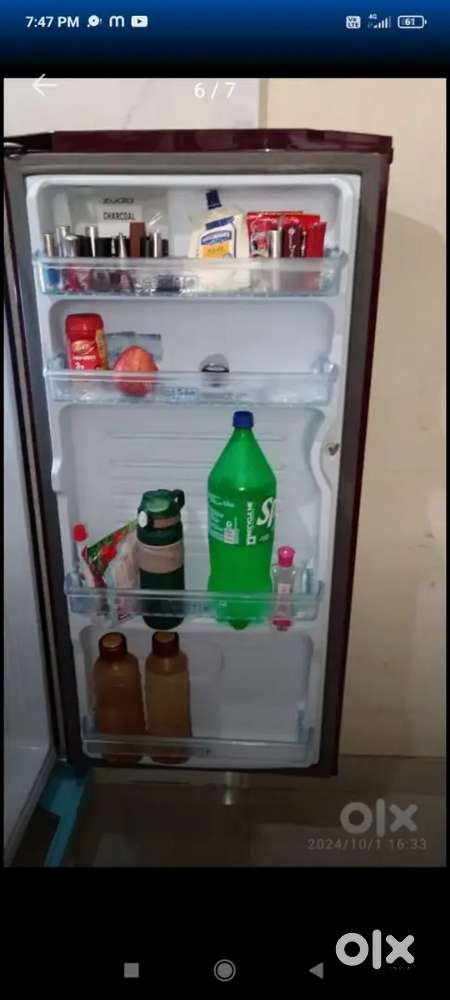 Haier fridge it's new 1year old