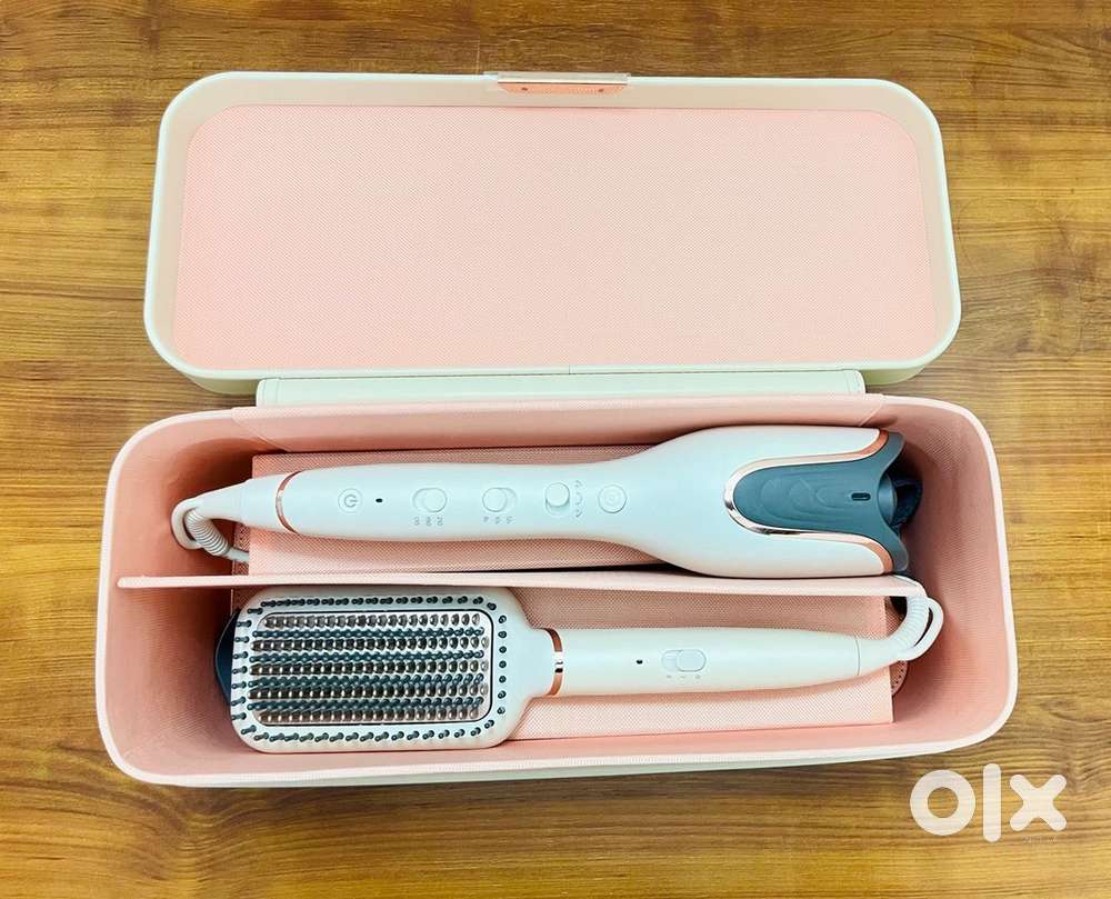 Philips StyleCare Auto Curler & Heated straightening brush