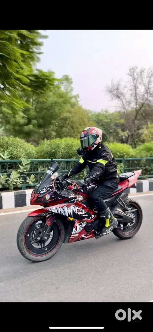 Yamaha R15 V2 Modified Into R1M Best Condition Bike