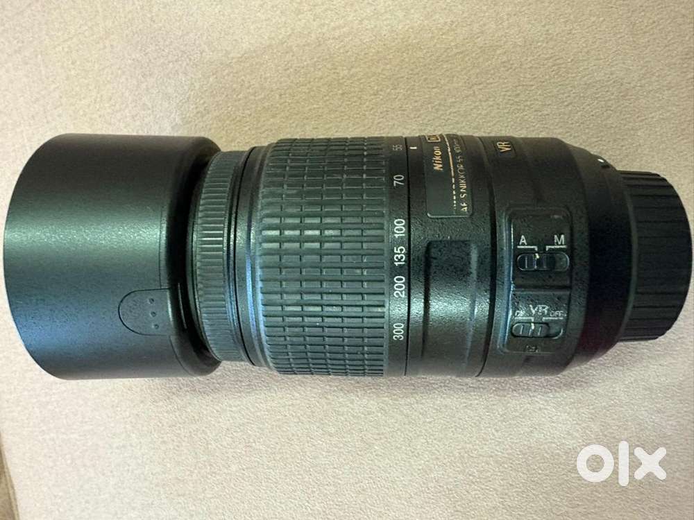 Nikon 55-300mm lens- very less used