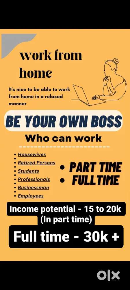 Work from home. Limited seats available