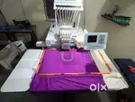 Computer embroidery machine