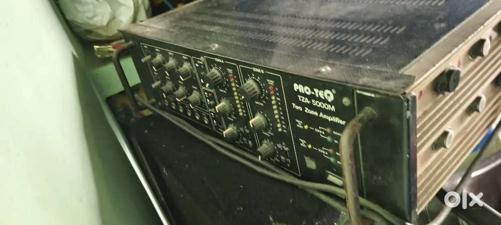 Amplifier 500w dual zone pro teq