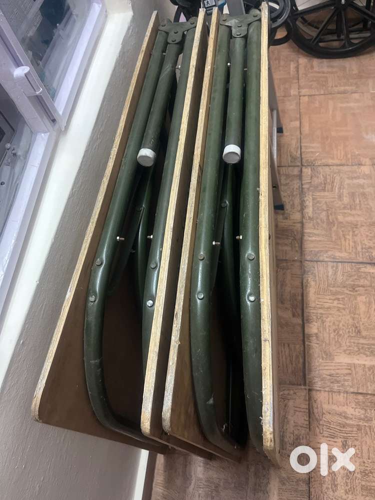 Folding beds. 2 in number. Price for each is 999/-