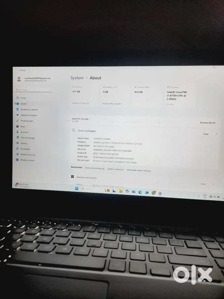 Dell g3 laptop