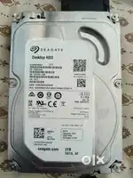Hard Drive SEAGATE SATA 2TB + Power Supply Adapter