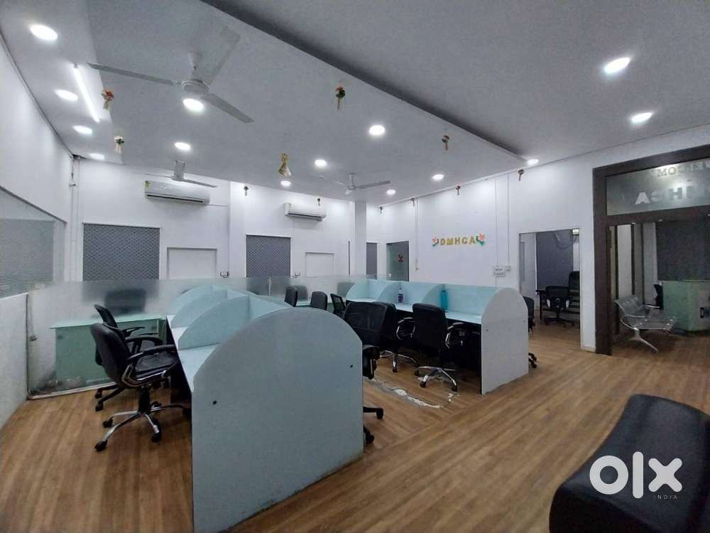 Fully furnished office space for rent at Palasia Square, Indore