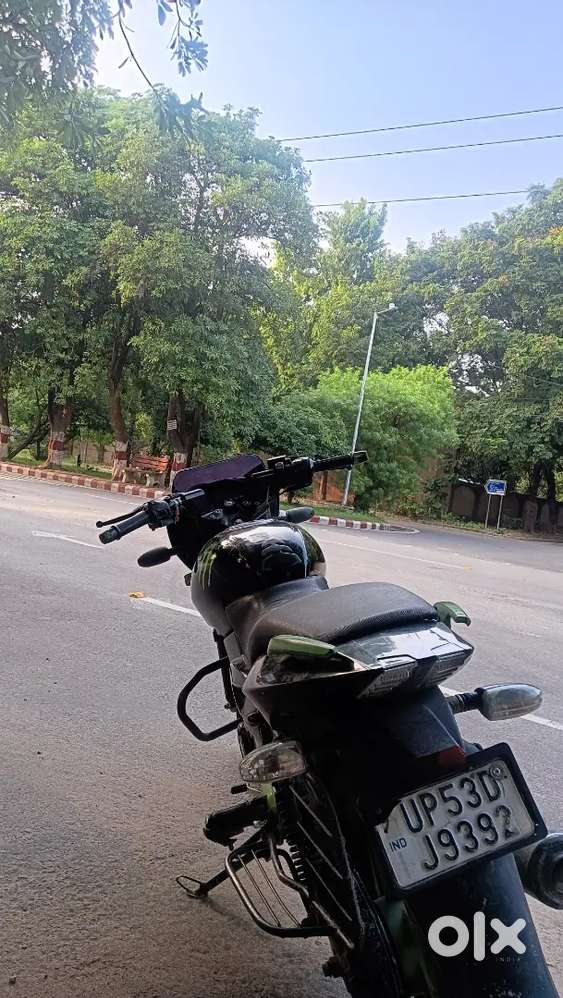 A bike is good condition