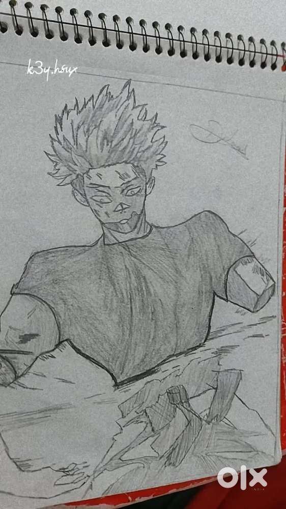 Sketch of anime (gojo) quantity -1