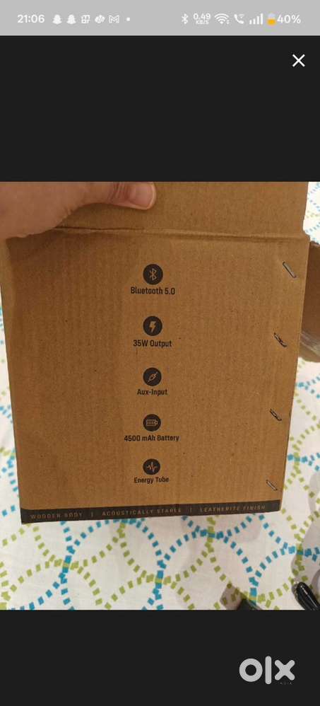 Deciwood speaker