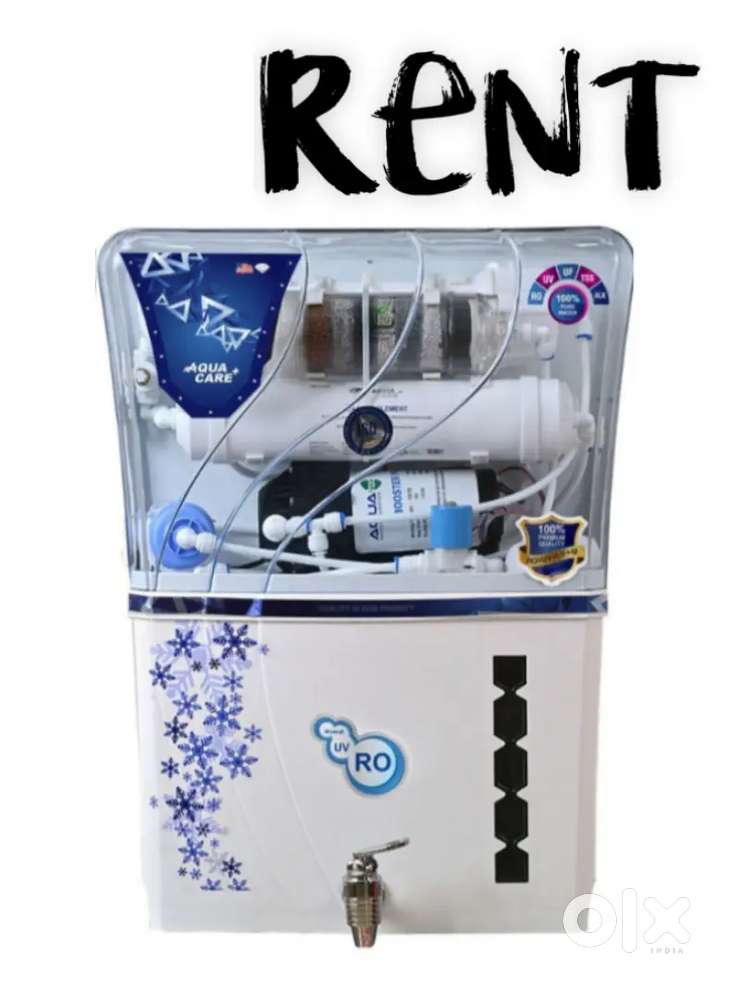 Water purifier available on rent