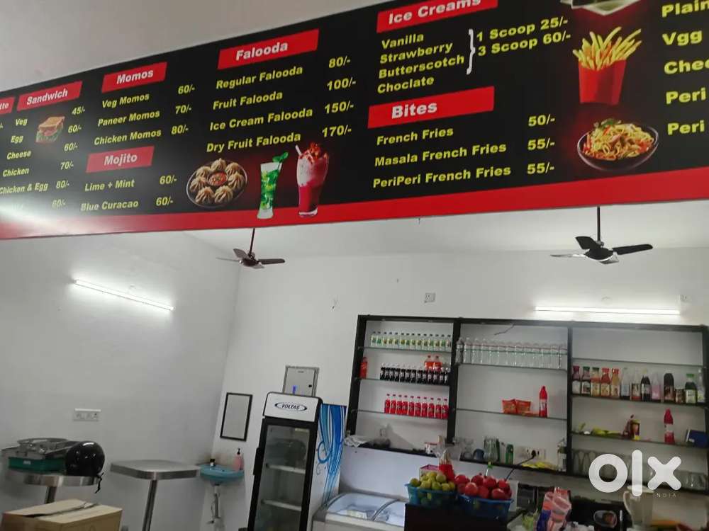 Tea and Juice Shop Near Toll plaza byepass.