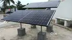 Solar panel fitting