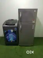 Godrej 280ltrs double door and Whirlpool 6.5kg top load 360 grey colou
