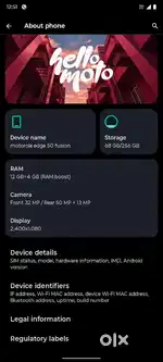 Motorola edge 50 fuiseion