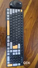 Portronics wireless Keyboard with mouse with guarantee