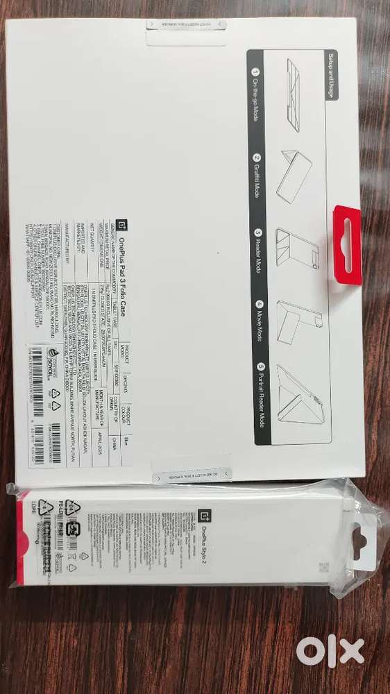 OnePlus Pad 3 Stylo 2 and Folio Case