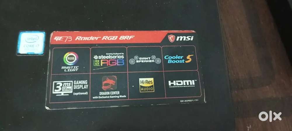 Msi ge73 raider