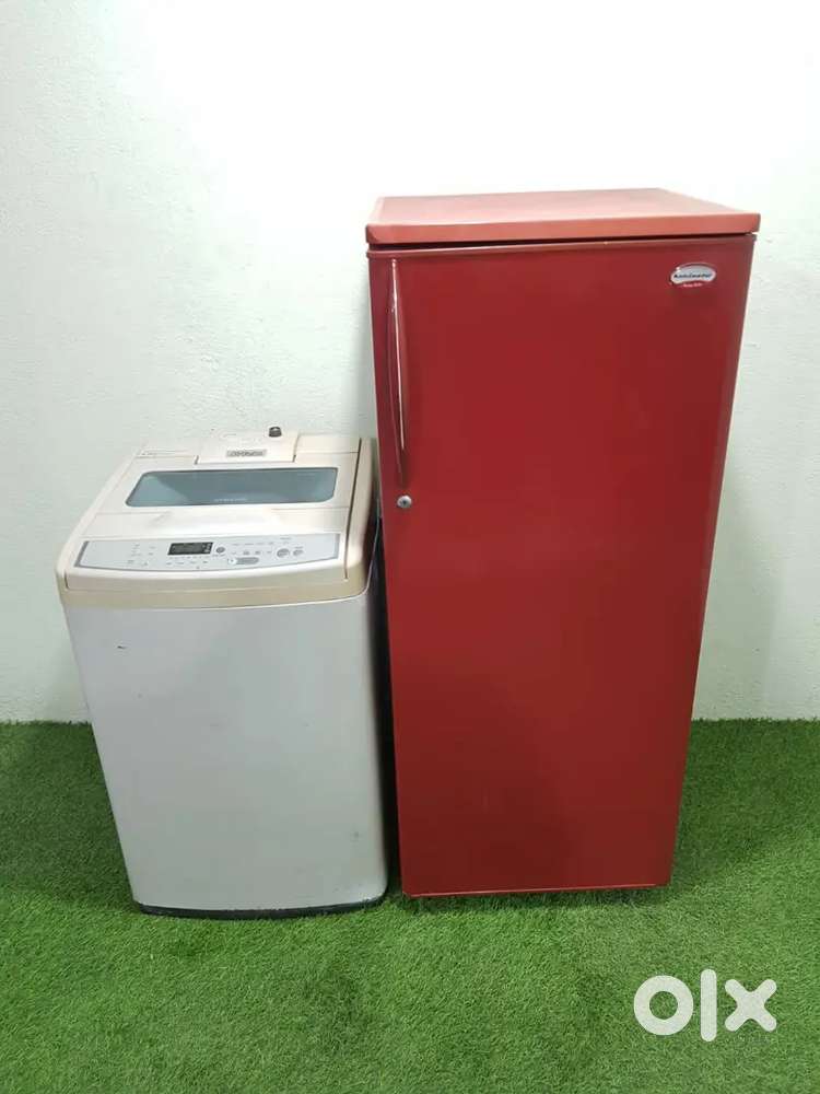#1896 Samsung airturbo 6.2kg, Kelvinator 200ltr S/D wit waranty n ship