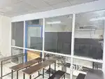 Office furniture and aluminium partitions,