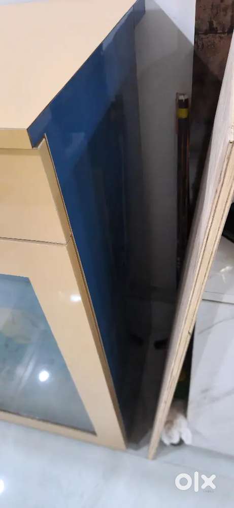 Heavy duty Brand new looks wooden cabinet with glass door